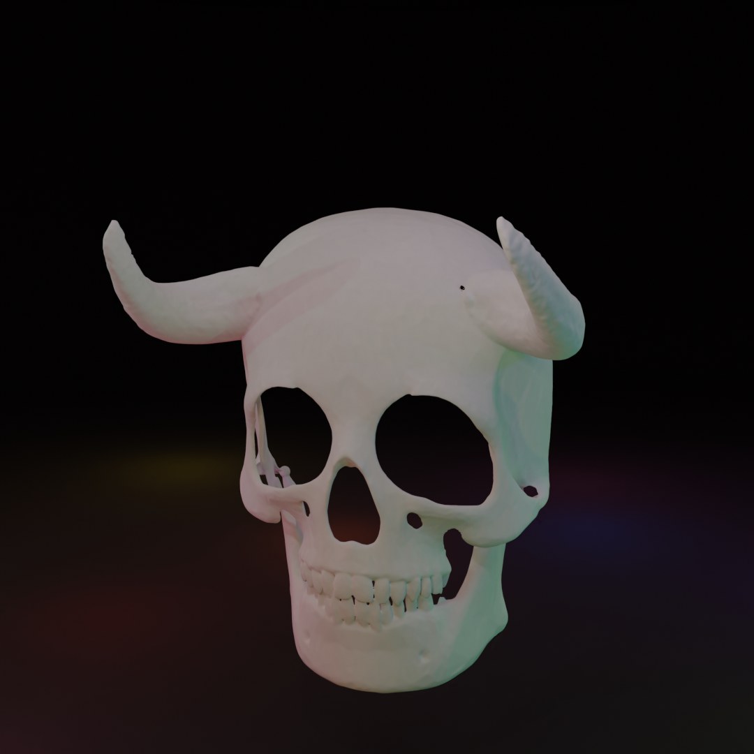 Halloween Skull Mask (5 In 1 Package