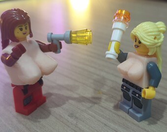 Block People Boobs For Mini Figure Girl