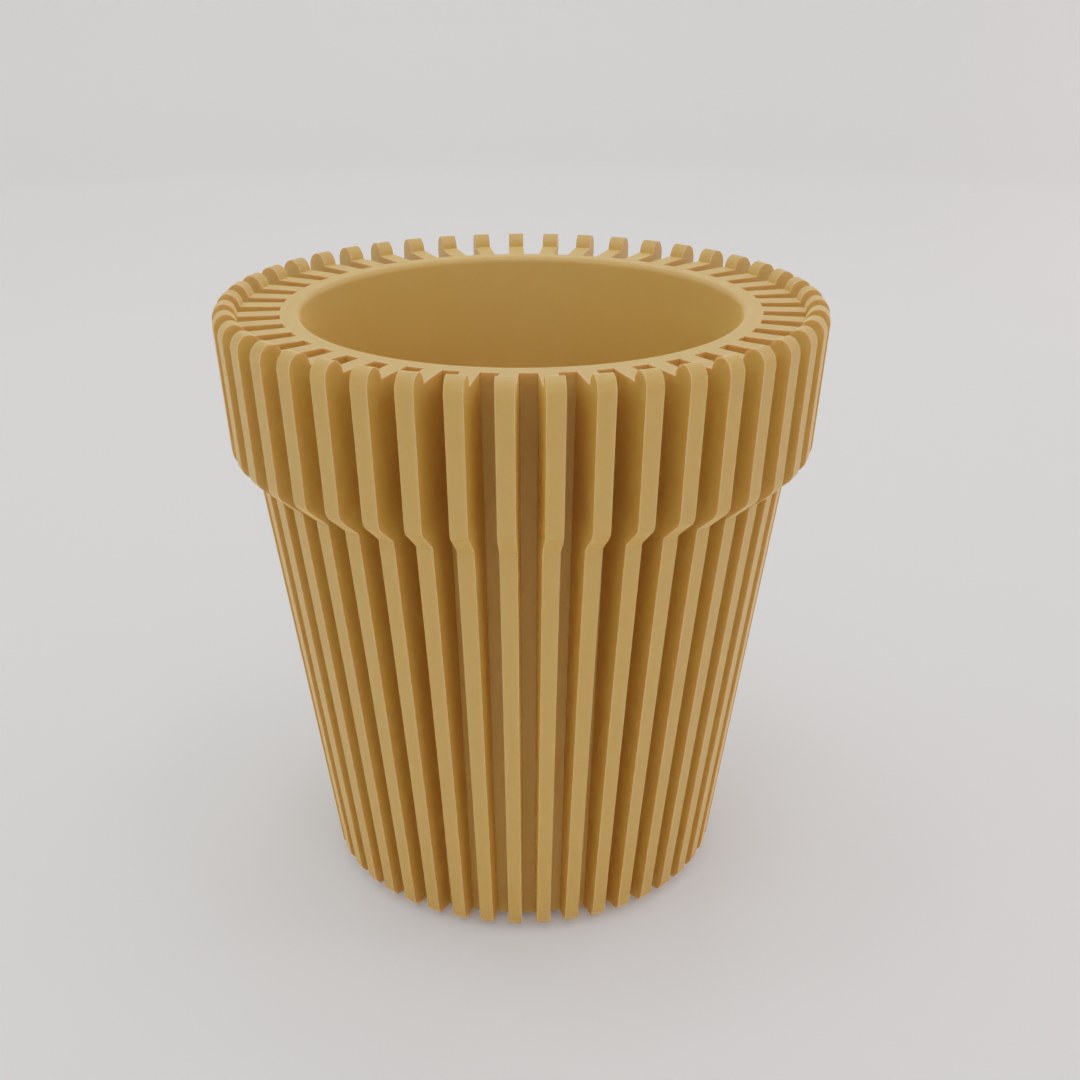 Extruded Flower Pot