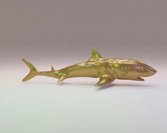 Shark 3D digital 3D model preview