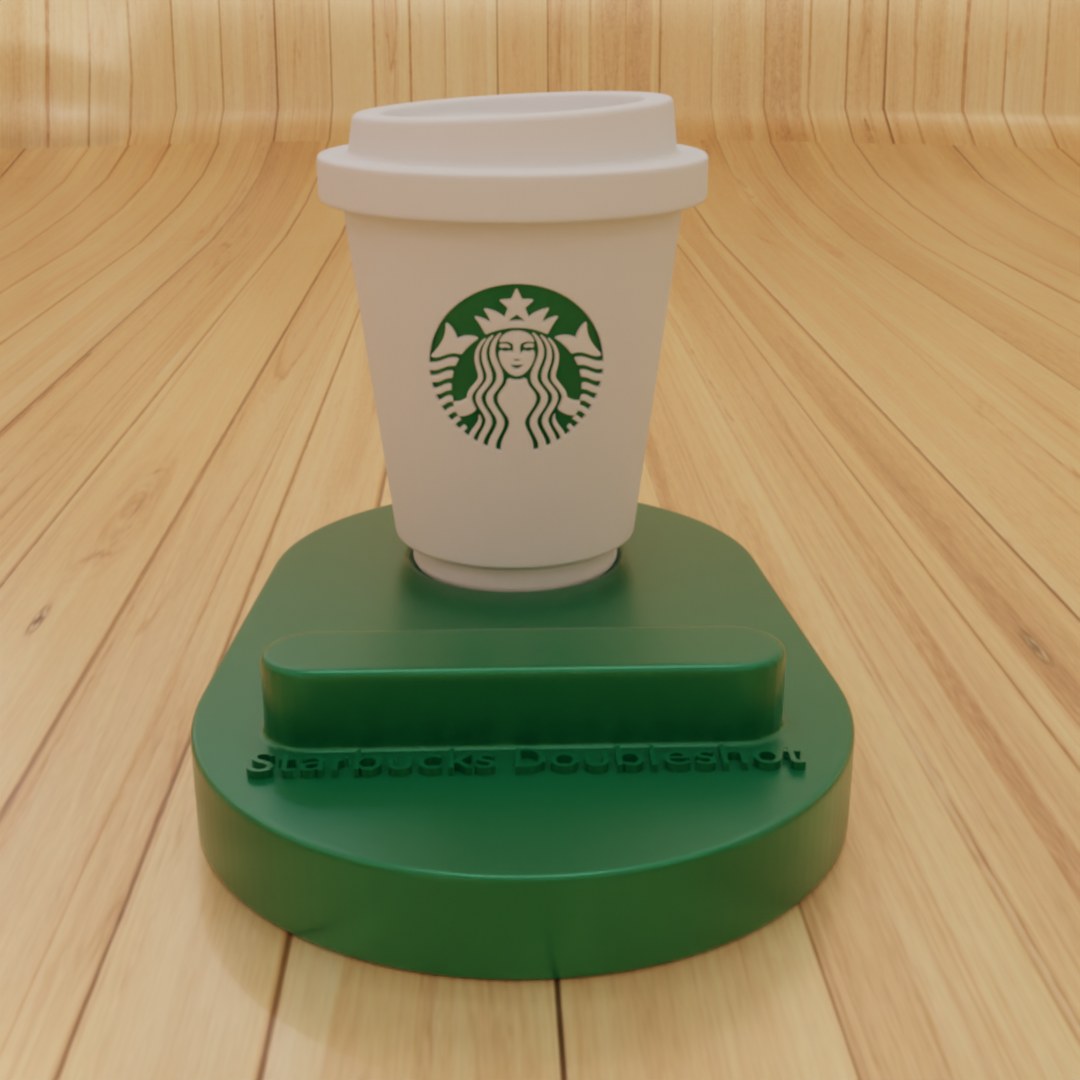 Starbucks Phone Stand - Hot Cup - Siren Green