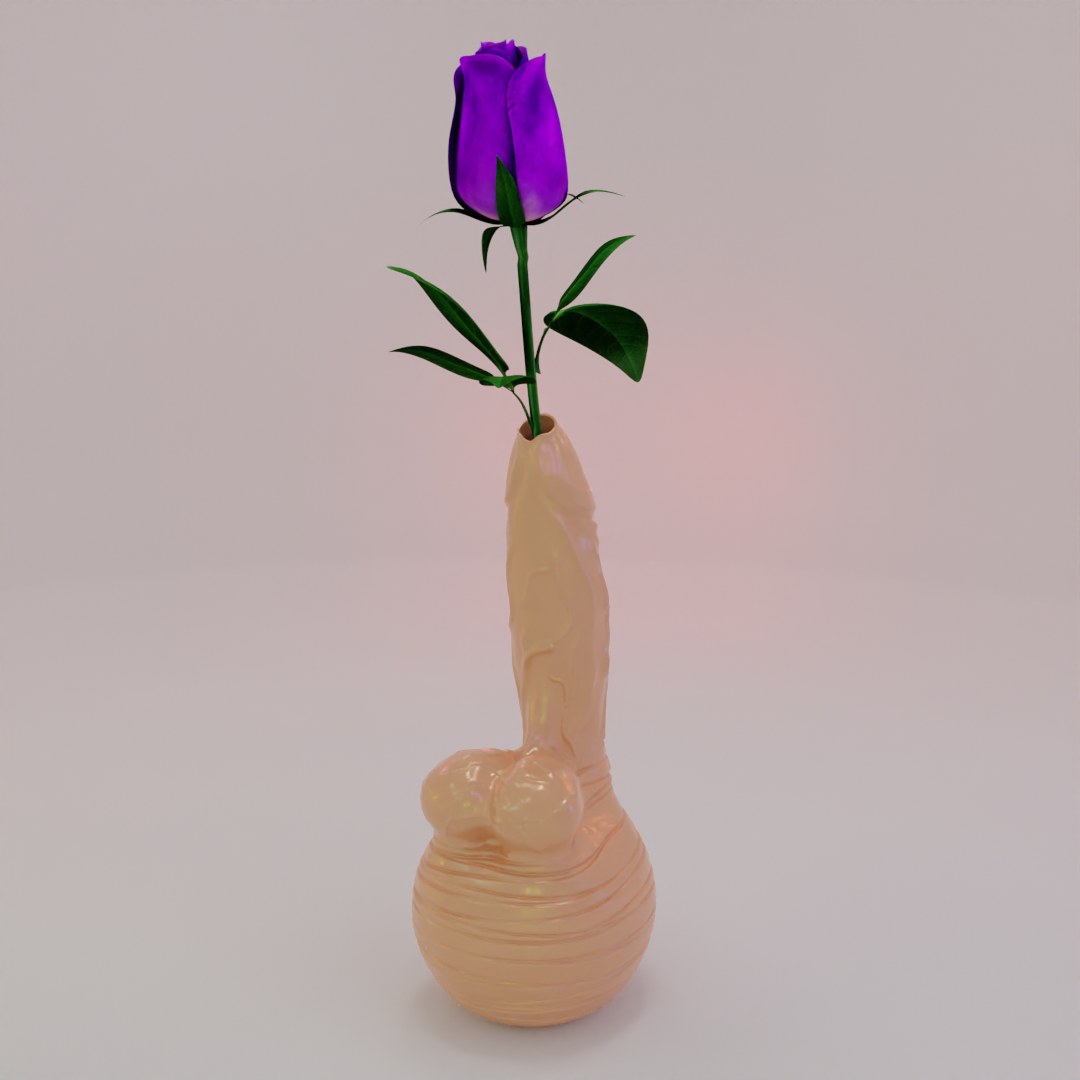 Sounding Penis Flower Pot