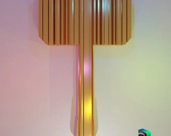 Word Shape - Strongest Avenger digital 3D model preview