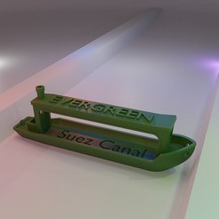 Suez Canal Evergreen Ever Given Container Long Benchy