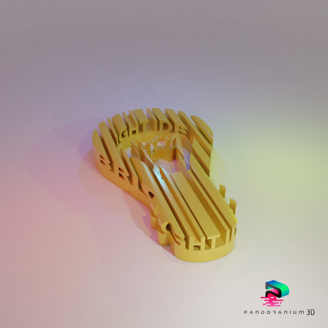 Word Shape - Bright Ideas