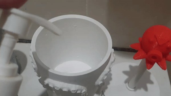 Octopus Face Wash Bubble Foam Maker