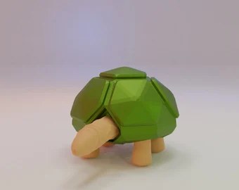 Cocktoise digital 3D model preview