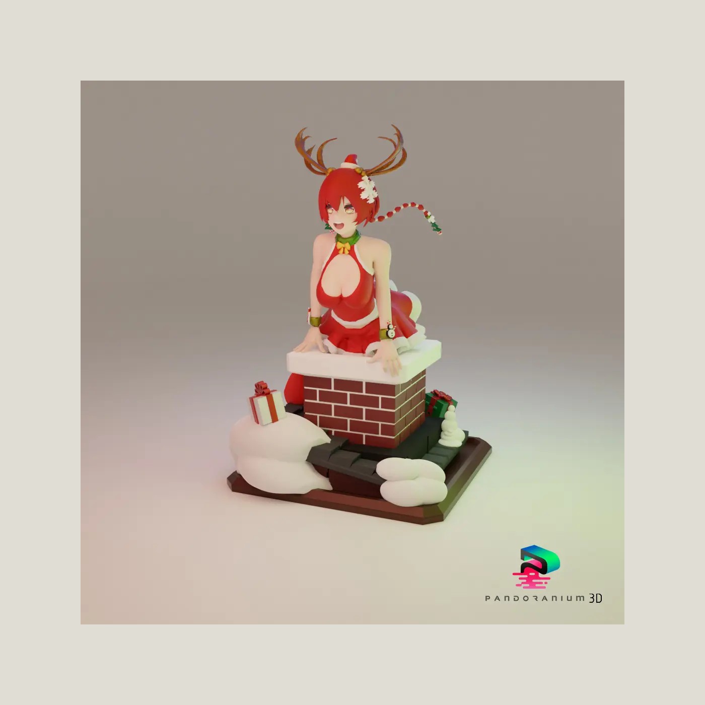 X-Mas Reindeer Girl