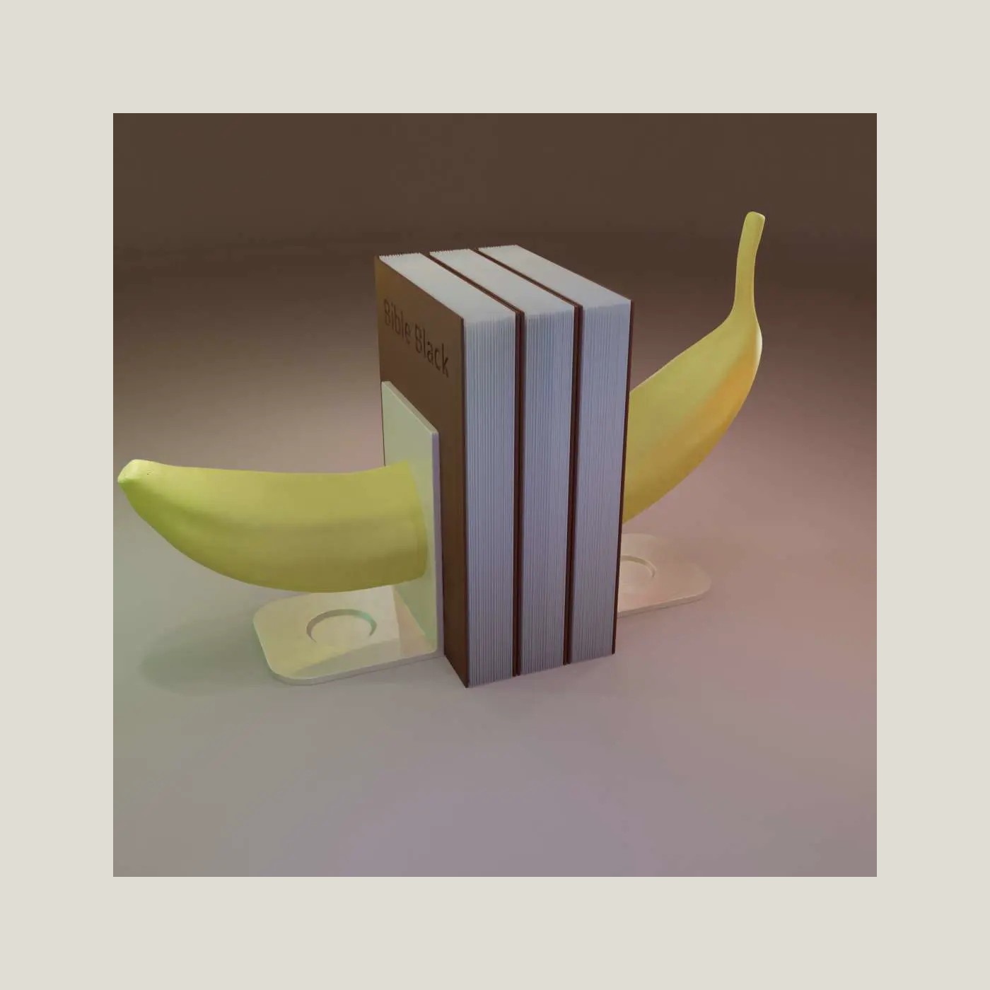 Banana Bookend