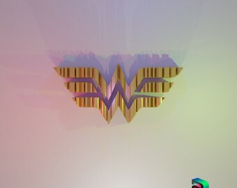 Themyscira Princess Word Shape