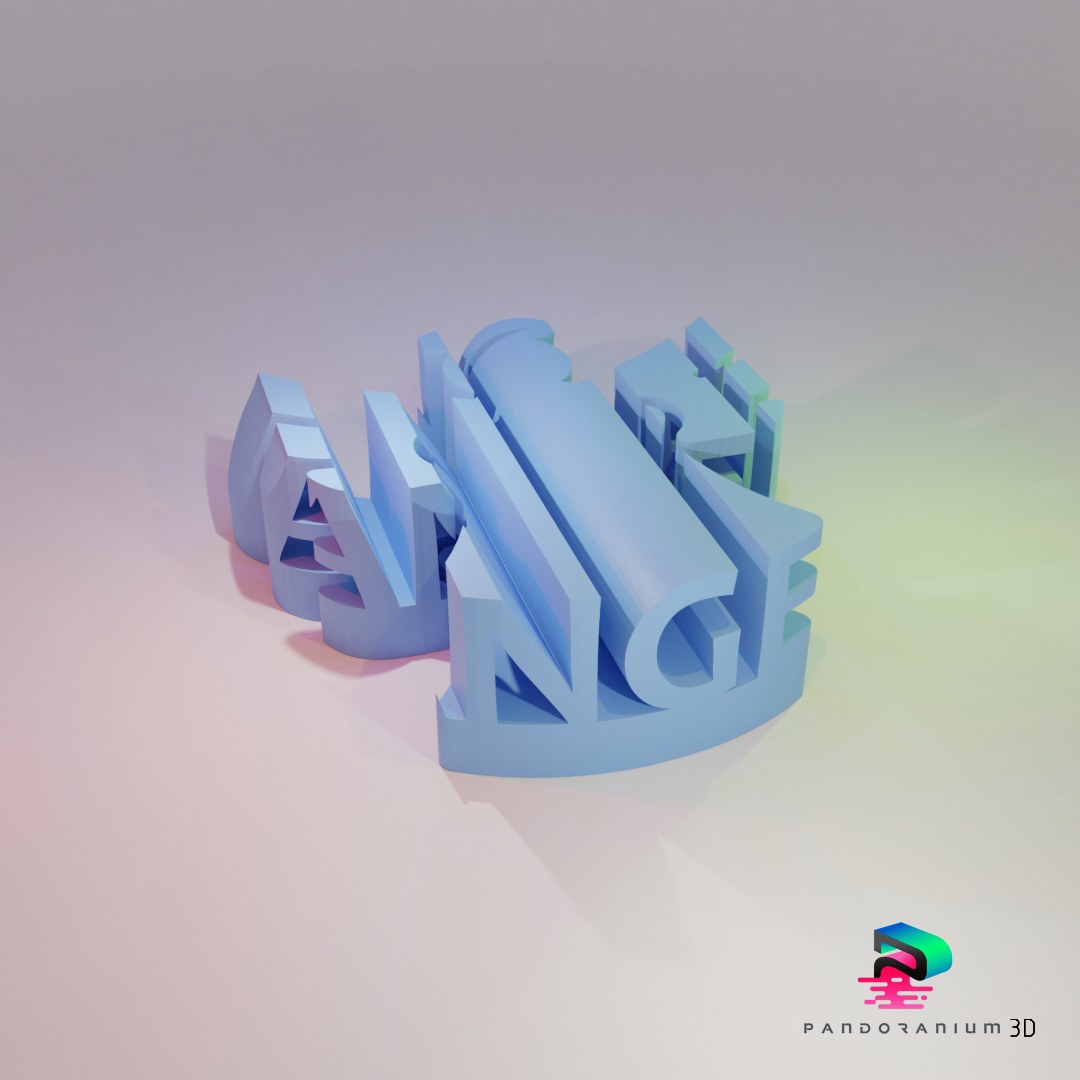 Word Shape - Angel