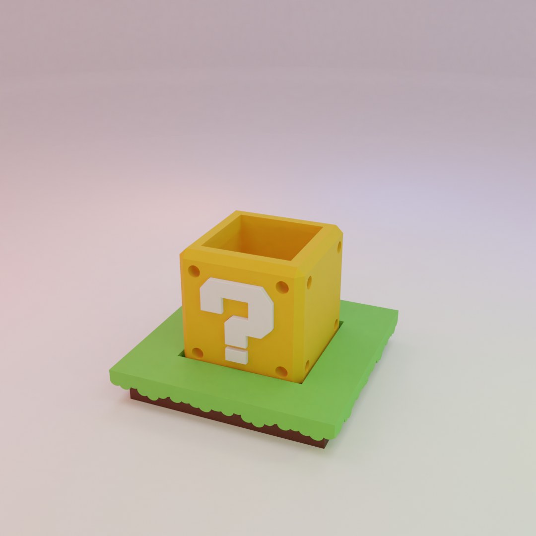 Super Mario Planter Box (Question Mark