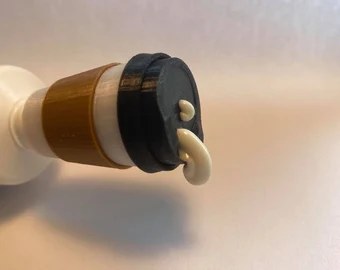 Coffee Cup Toothpaste Cap digital 3D model preview