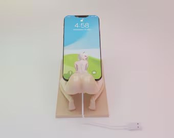 Anime Girl Phone Stand:(Mature Content