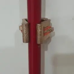 Wall Mount Broom Holder digital 3D model preview