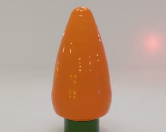 Carrot Container 3D Model