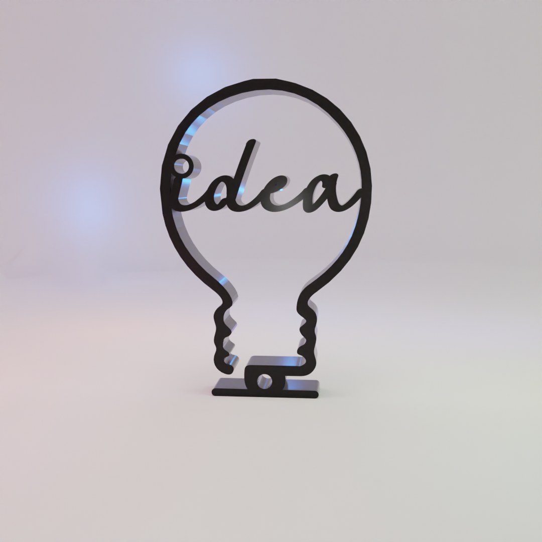 Signature Lightbulb Idea