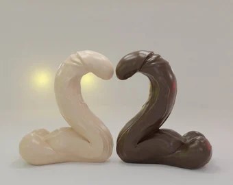 Valentine Dick Swan digital 3D model preview