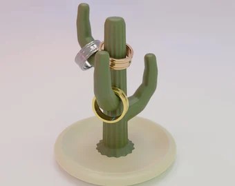 Cactus Ring Holder