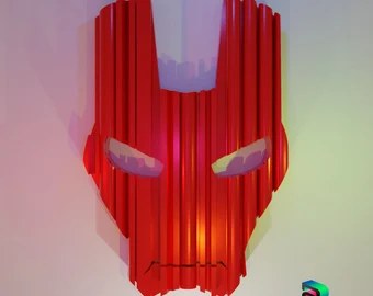 Ironman Mask- Love You 3000