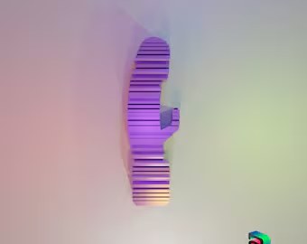 Word Shape: Novelty Art Decor