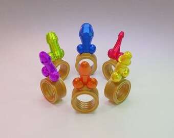 Dickfinity Stone Ring: Thanos Infinity Theme